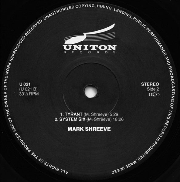 Mark Shreeve ~ Assassin (Vinyl) - Djungel & Jazz