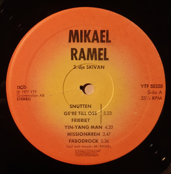 Mikael Ramel : 3:e Skivan (LP, Album)