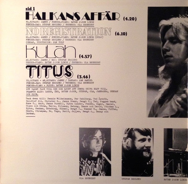 Janne Schaffer ~ Janne Schaffer (Vinyl) - Djungel & Jazz