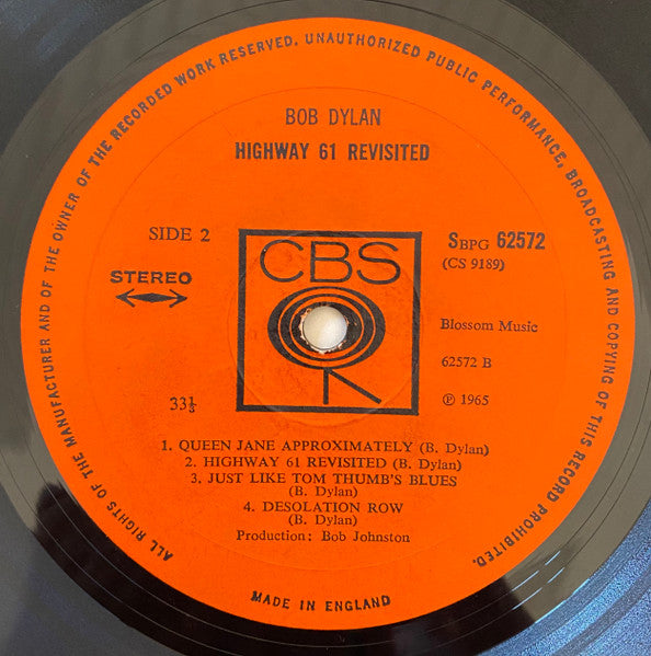 Bob Dylan ~ Highway 61 Revisited (Vinyl) - Djungel & Jazz