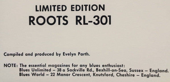 Blind Lemon Jefferson ~ Blind Lemon Jefferson Volume 1 (Vinyl) - Djungel & Jazz
