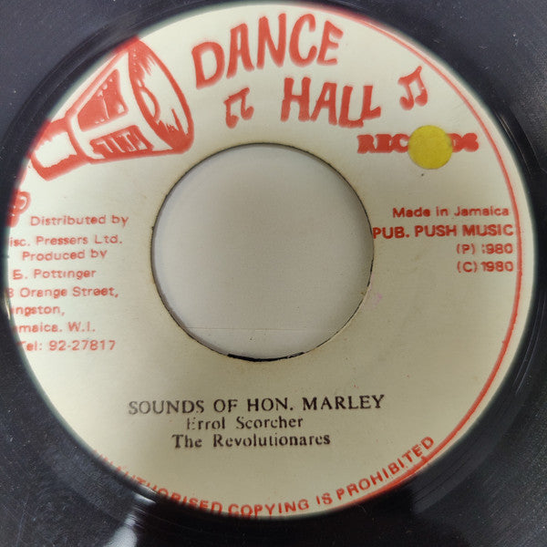 Errol Scorcher : Sounds Of Hon. Marley (7")