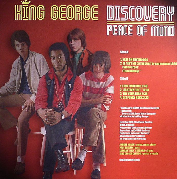 King George Discovery ~ Peace Of Mind (Vinyl) - Djungel & Jazz