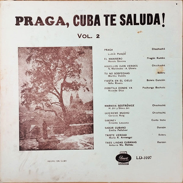 Various ~ Praga, Cuba Te Saluda! - Vol.II (Vinyl) - Djungel & Jazz