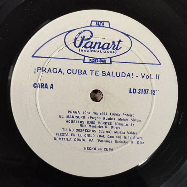 Various ~ Praga, Cuba Te Saluda! - Vol.II (Vinyl) - Djungel & Jazz