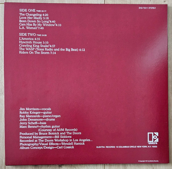 The Doors ~ L.A. Woman (Vinyl) - Djungel & Jazz