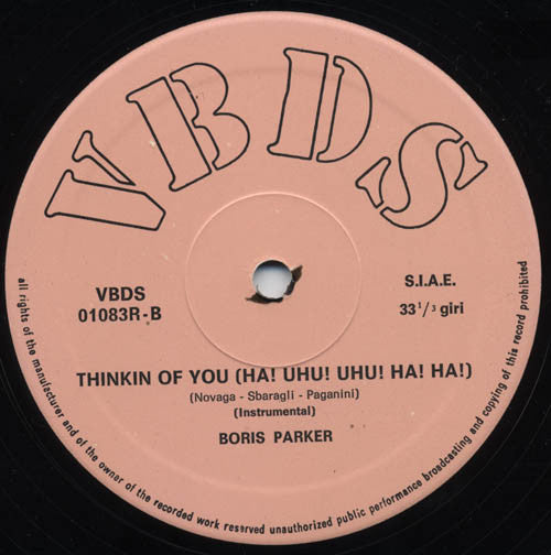 Boris Parker ~ Thinkin Of You (Ha! Uhu! Uhu! Ha! Ha!) (Vinyl) - Djungel & Jazz