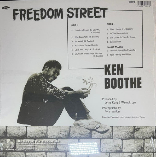 Ken Boothe ~ Freedom Street (Vinyl) - Djungel & Jazz