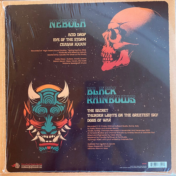 Nebula / Black Rainbows ~ In Search Of The Cosmic Tale: Crossing The Galactic Portal (Vinyl) - Djungel & Jazz
