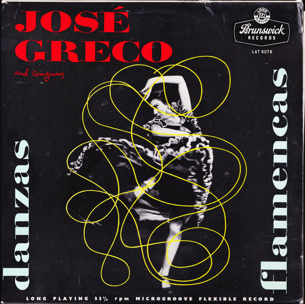José Greco And Company ~ Danzas Flamencas (Vinyl) - Djungel & Jazz