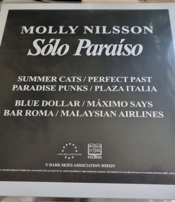 Molly Nilsson ~ Sólo Paraíso (Vinyl) - Djungel & Jazz