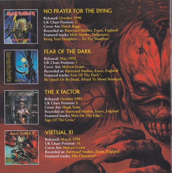Iron Maiden ~ From Fear To Eternity: The Best Of 1990-2010 (Vinyl) - Djungel & Jazz