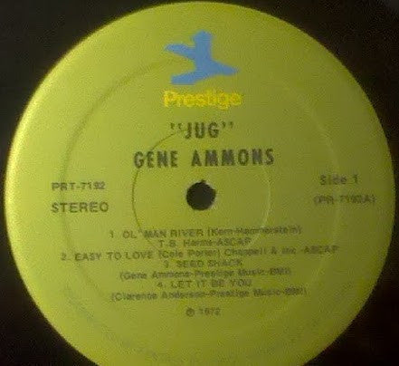 Gene Ammons : "Jug" (LP, RE)