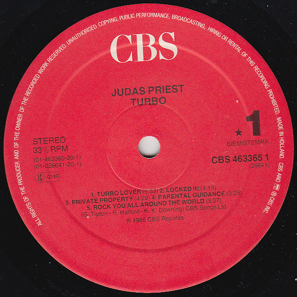 Judas Priest ~ Turbo (Vinyl) - Djungel & Jazz