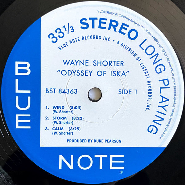 Wayne Shorter ~ Odyssey Of Iska (Vinyl) - Djungel & Jazz