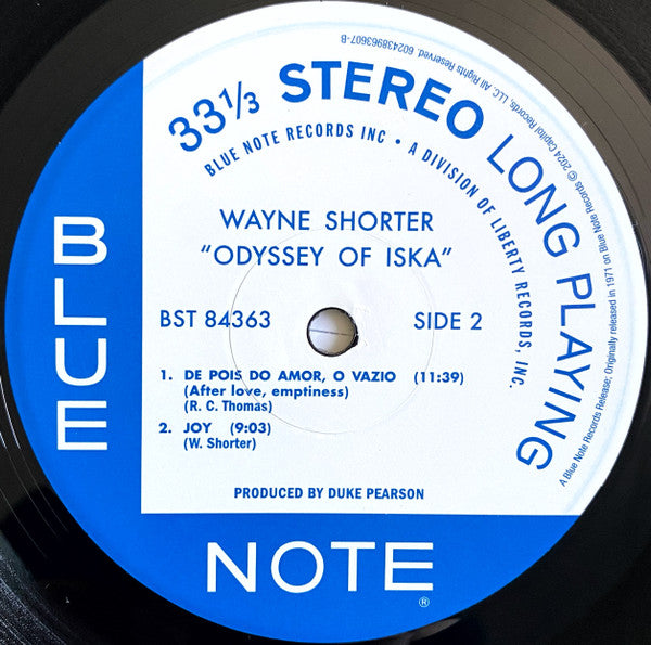 Wayne Shorter ~ Odyssey Of Iska (Vinyl) - Djungel & Jazz