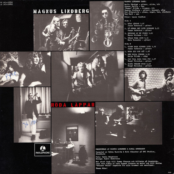 Magnus Lindberg  ~ Röda Läppar (Vinyl) - Djungel & Jazz