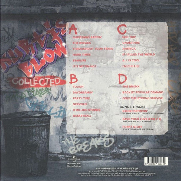 Kurtis Blow ~ Kurtis Blow Collected (Vinyl) - Djungel & Jazz