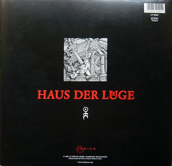 Einstürzende Neubauten ~ Haus Der Lüge (Vinyl) - Djungel & Jazz