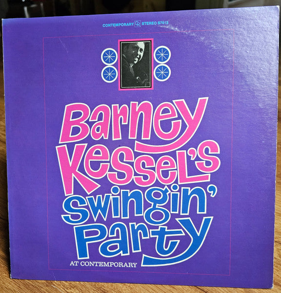 Barney Kessel ~ Barney Kessel's Swingin' Party At Contemporary (Vinyl) - Djungel & Jazz