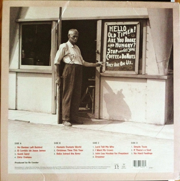 Ry Cooder : Pull Up Some Dust And Sit Down (2xLP, Album + CD, Album)