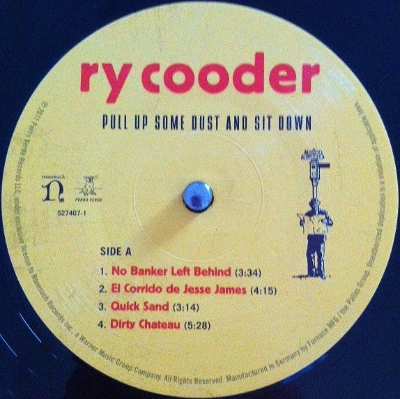 Ry Cooder : Pull Up Some Dust And Sit Down (2xLP, Album + CD, Album)