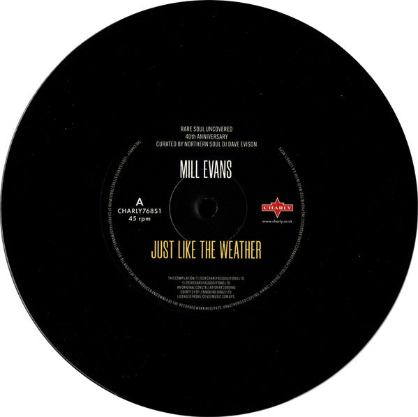 Mill Evans ~ Just Like The Weather / I've Got To Have Your Love (Vinyl) - Djungel & Jazz