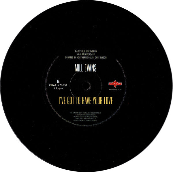 Mill Evans ~ Just Like The Weather / I've Got To Have Your Love (Vinyl) - Djungel & Jazz