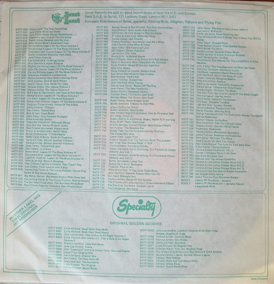 Lightnin' Hopkins ~ The Legacy Of The Blues Vol. 12 (Vinyl) - Djungel & Jazz