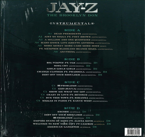 Jay-Z ~ The Brooklyn Don (Instrumentals) (Vinyl) - Djungel & Jazz