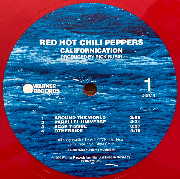 Red Hot Chili Peppers ~ Californication (Vinyl) - Djungel & Jazz