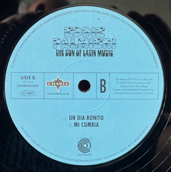 Eddie Palmieri ~ The Sun Of Latin Music (Vinyl) - Djungel & Jazz