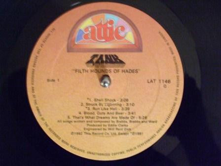 Tank (6) : Filth Hounds Of Hades (LP, Album)