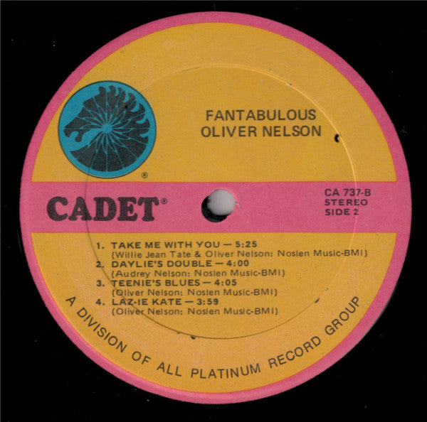 Oliver Nelson And His Orchestra : Fantabulous (LP, Album, RE)