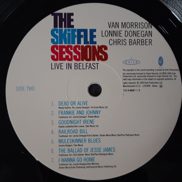 Van Morrison, Lonnie Donegan, Chris Barber ~ The Skiffle Sessions (Live In Belfast) (Vinyl) - Djungel & Jazz