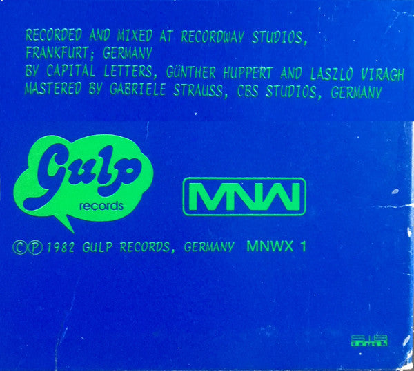 Capital Letters : Vinyard (LP, Album)