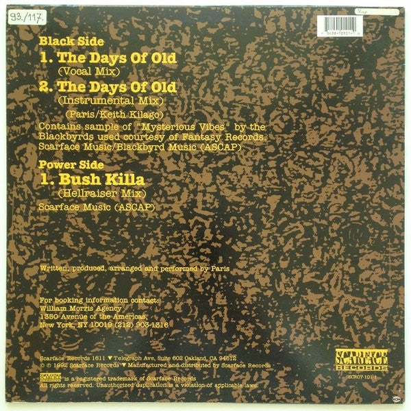 Paris ~ The Days Of Old (Vinyl) - Djungel & Jazz