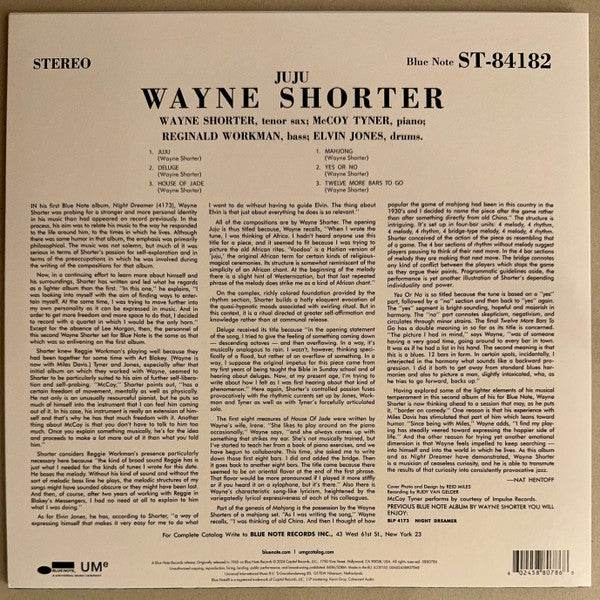 Wayne Shorter ~ Juju (Vinyl) - Djungel & Jazz