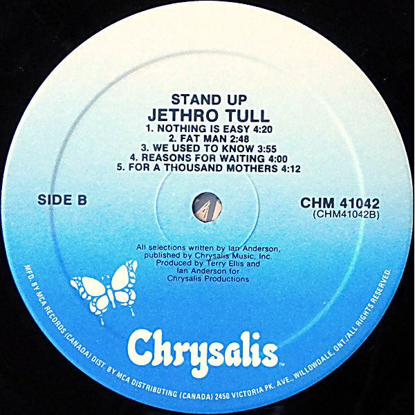 Jethro Tull ~ Stand Up (Vinyl) - Djungel & Jazz