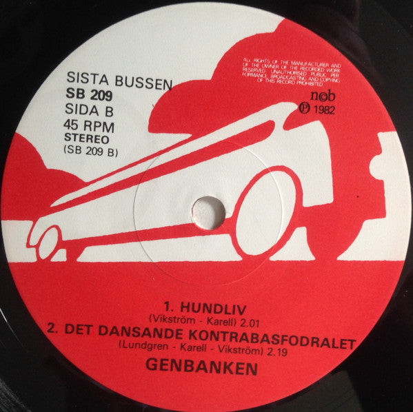 Genbanken ~ Blåvita Varor (Vinyl) - Djungel & Jazz