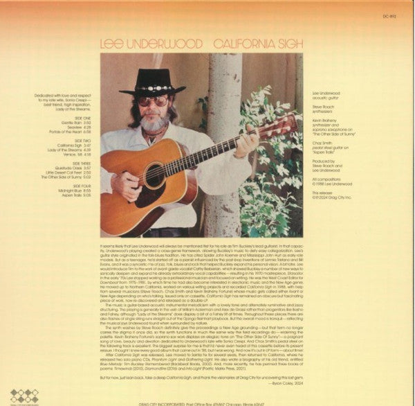 Lee Underwood ~ California Sigh (Vinyl) - Djungel & Jazz