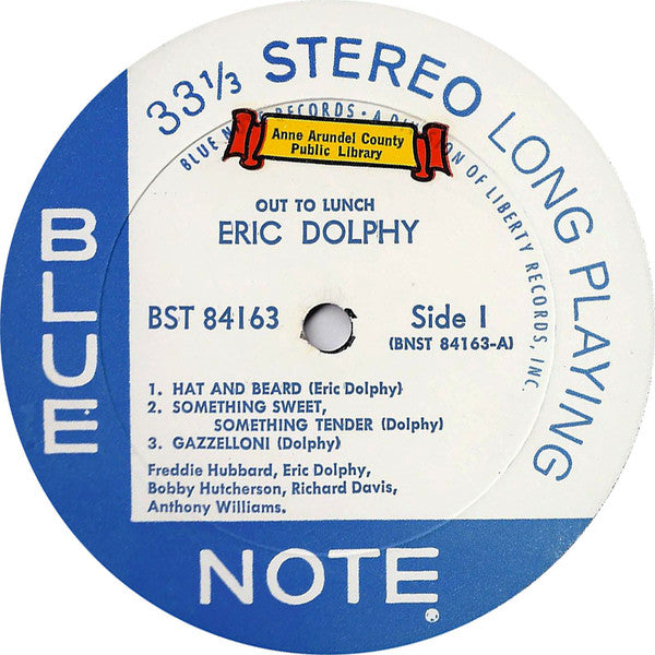 Eric Dolphy ~ Out To Lunch! (Vinyl) - Djungel & Jazz