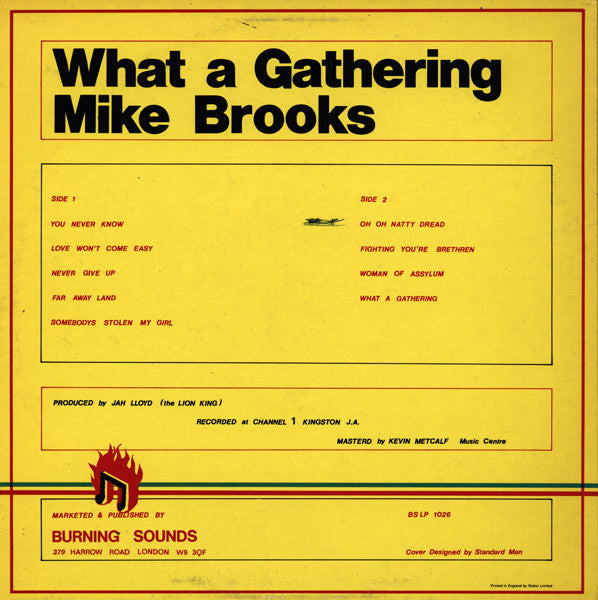 Mike Brooks : What A Gathering (LP)