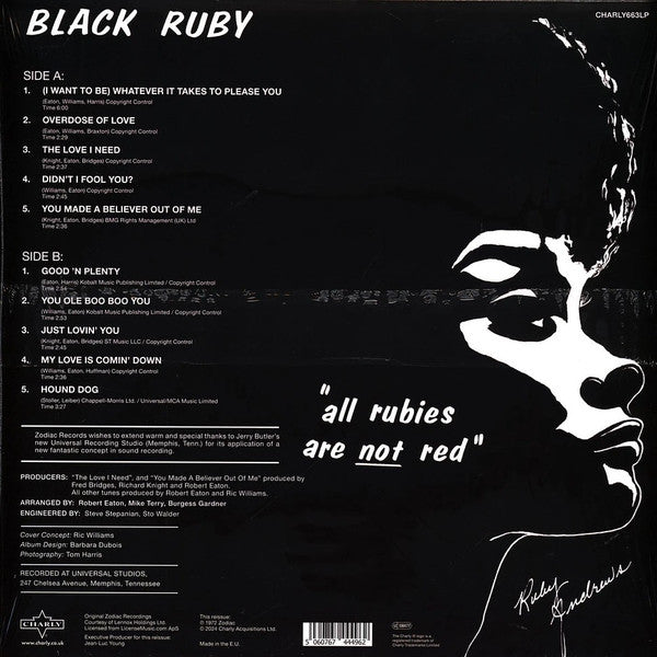 Ruby Andrews ~ Black Ruby (Vinyl) - Djungel & Jazz