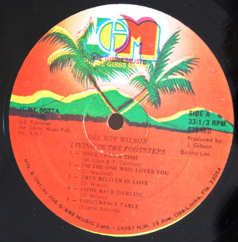Delroy Wilson : Living In The Footsteps (LP, Album)