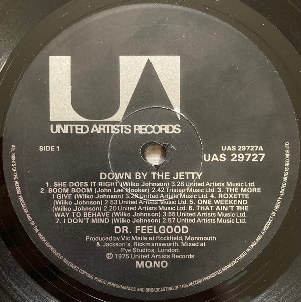 Dr. Feelgood ~ Down By The Jetty (Vinyl) - Djungel & Jazz