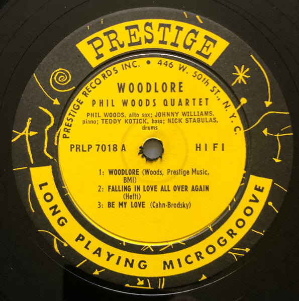 The Phil Woods Quartet : Woodlore (LP, Album)
