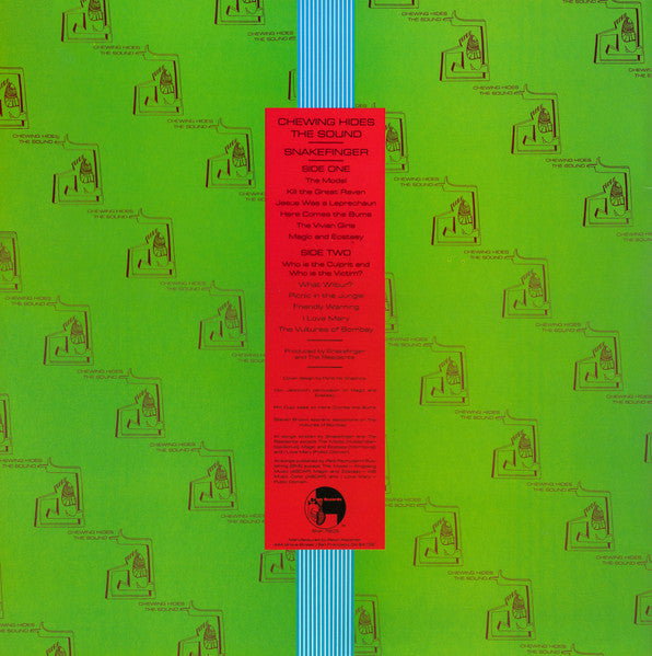 Snakefinger ~ Chewing Hides The Sound (Vinyl) - Djungel & Jazz