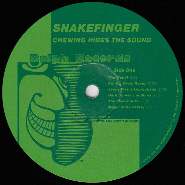 Snakefinger ~ Chewing Hides The Sound (Vinyl) - Djungel & Jazz