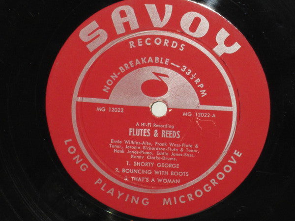 Ernie Wilkins / Frank Wess / Jerome Richardson / Hank Jones / Eddie Jones / Kenny Clarke ~ Flutes & Reeds (Vinyl) - Djungel & Jazz